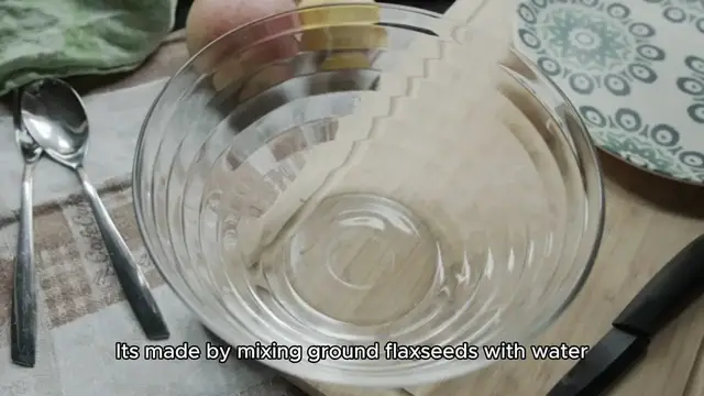 Video thumbnail for flax egg recipe