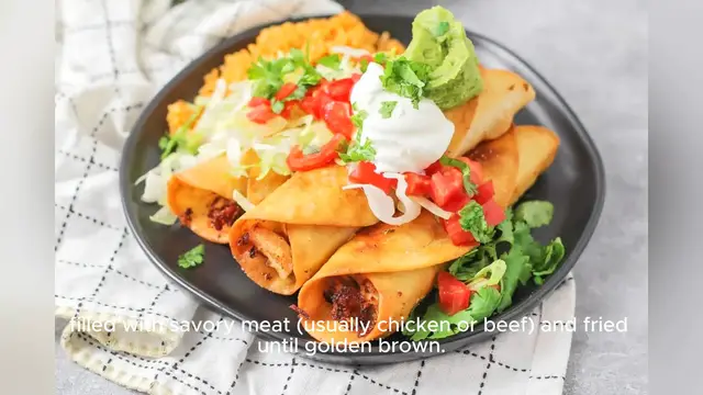 Video thumbnail for flautas recipe