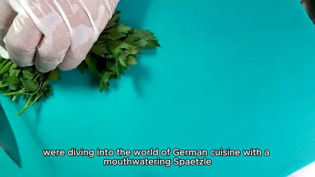 Video thumbnail for spaetzle recipe