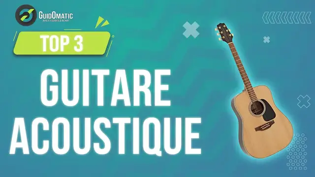 Video thumbnail for ⭐️ MEILLEURE GUITARE ACOUSTIQUE (2022) - Comparatif & Guide d'achat