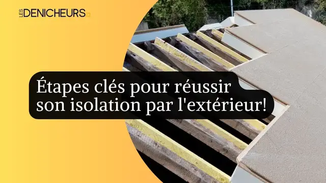 Video thumbnail for 🏠 Isolation de toiture par l'extérieur avec les meilleurs matériaux et techniques !