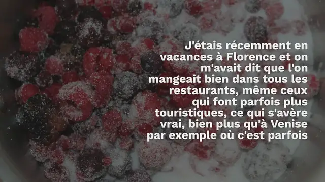 Video thumbnail for ENTREMET RICOTTA MASCARPONE ET FRUITS ROUGES