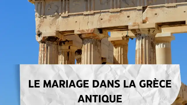 Video thumbnail for Le mariage dans la Grèce antique