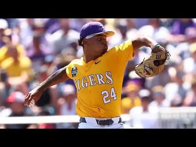 'Video thumbnail for Anthony Eyanson 2025 College Baseball Highlights! | LSU Tigers'