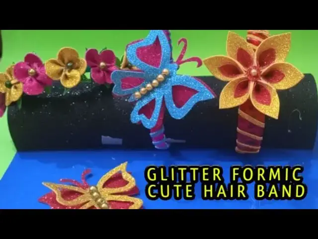 Video thumbnail for Glliter Fomic Work Hair Bands