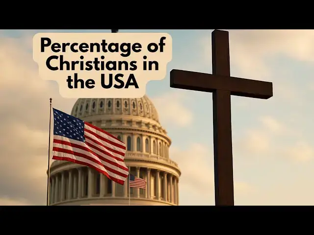 Video thumbnail for Percentage of Christians in the USA: Current Demographics and Trends