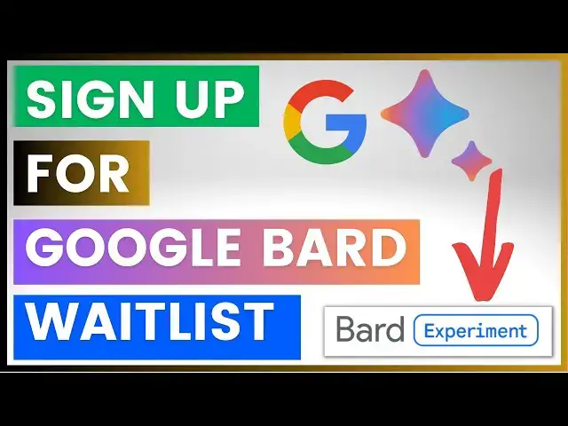 Video thumbnail for How To Sign Up For Google Bard Waitlist?