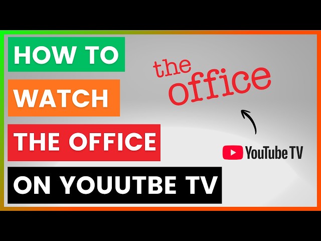 Video thumbnail for How To Watch The Office On YouTube TV? [in 2026]