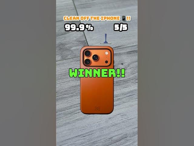 Video thumbnail for #trend iphone clean
