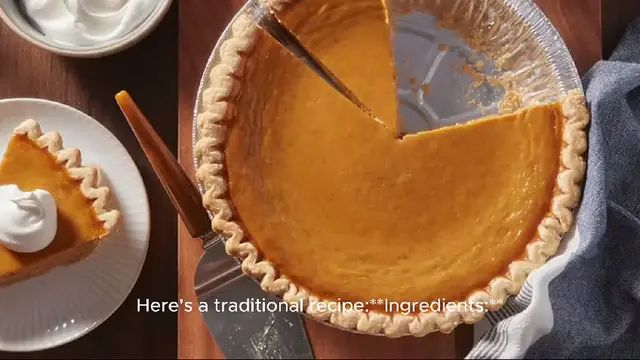 Video thumbnail for Pumpkin pie recipe