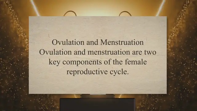 Video thumbnail for Ovulation and Menstruation