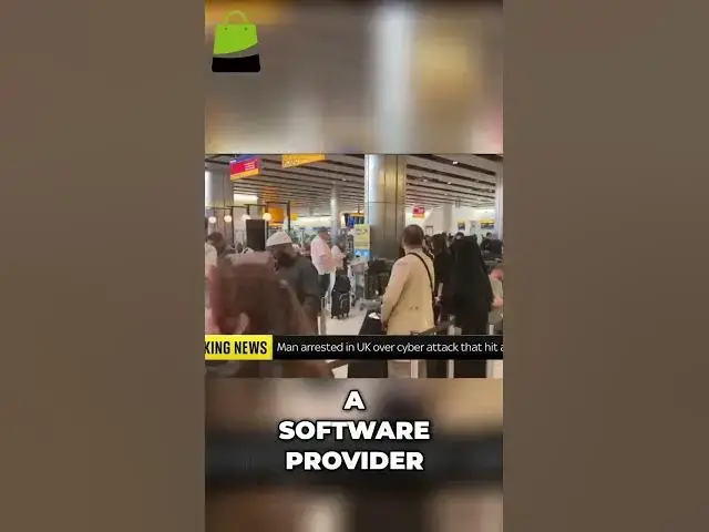 'Video thumbnail for Heathrow Cyber Attack: Man Arrested After Flight Disruptions #shorts'