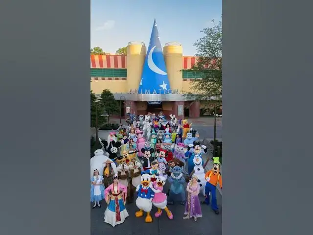 Video thumbnail for Disney Characters Come Together for The Magic of Disney Animation Opening