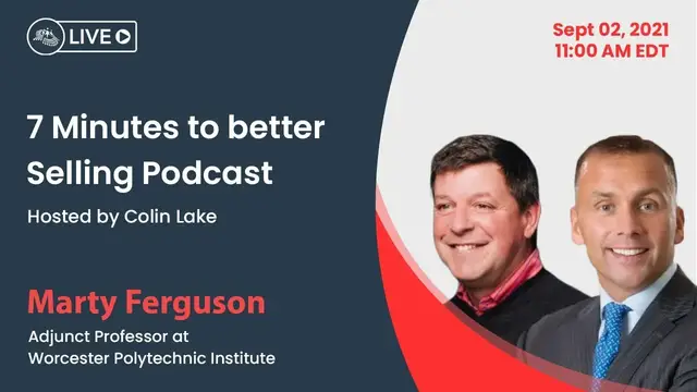 Video thumbnail for 7 Minutes to better Selling Podcast Ep. 5