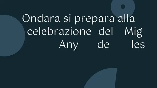 Video thumbnail for Ondara svela la data e il programma del Mig Any de Sant Jaume 2024: