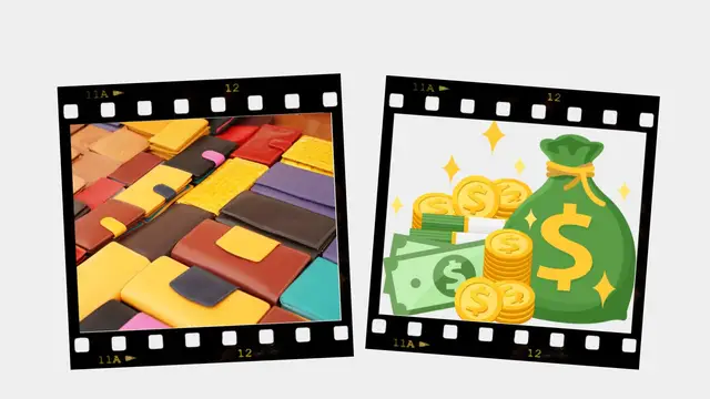 Video thumbnail for 钱包颜色招财