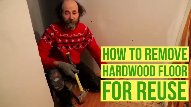 Video thumbnail for How to Remove HARDWOOD FLOORING for REUSE