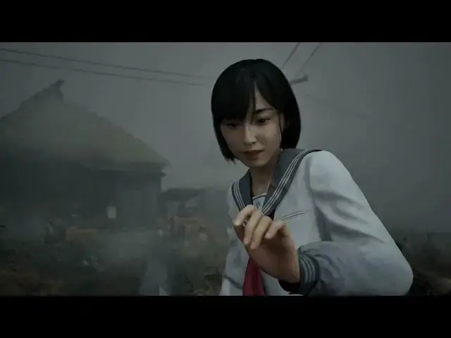 'Video thumbnail for Silent Hill f - 3. Ebisugaoka: Shimizu Hinako Talk To Iwai Shu "I'm Here for You Partner" Cutscene'