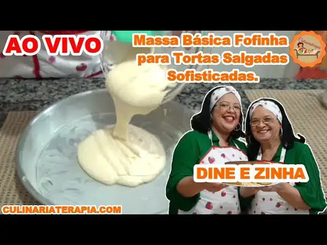 Video thumbnail for Massa Básica Fofinha para Tortas Salgadas Versáteis - Torta Pizza de Sardinha