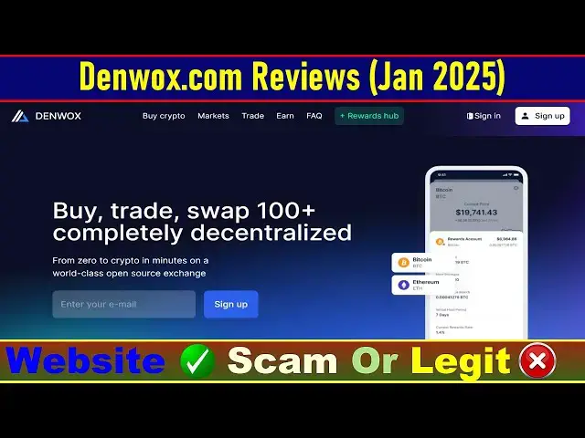 Video thumbnail for Denwox.com Review (Jan 2025) : Is This Crypto Platform a Scam or Legit?