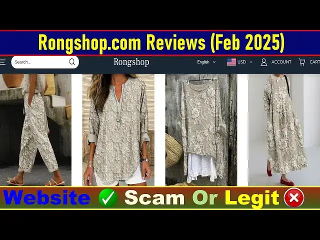 Video thumbnail for Rongshop Com Reviews Consumer Reports: Before Buy Check Rongshop Is Scam Or Legit? | Product Review