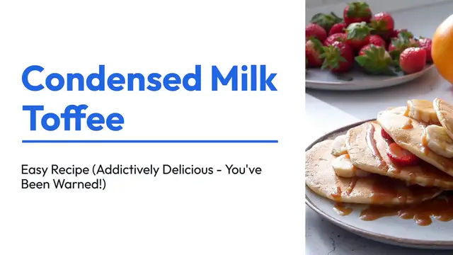 Video thumbnail for Condensed Milk Toffe Easy Recipe Addict