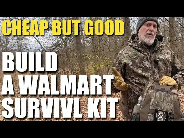 Video thumbnail for How to Build a Complete Survival Kit from Walmart