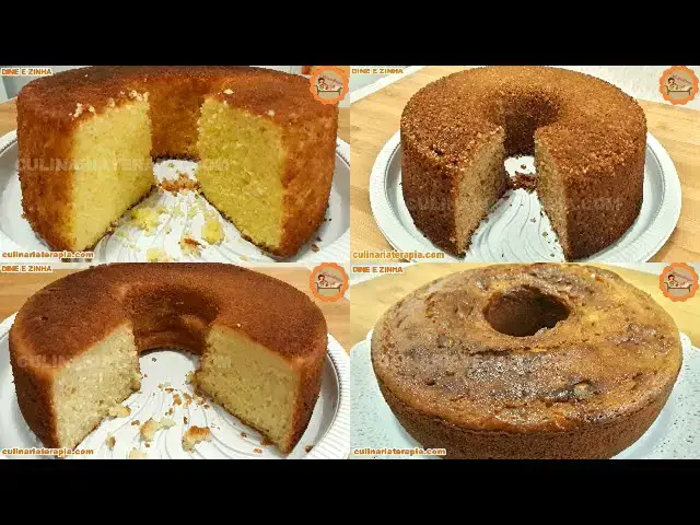 Video thumbnail for 4 BOLOS SEM GLÚTEN SEM LACTOSE, EBOOKS AGORA! - Culinária Terapia por Dyne e Zinha