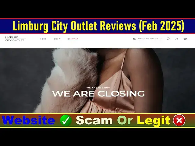 Video thumbnail for Limburg City Outlet Reviews Consumer Reports: Before Buy Check LimburgCity-Outlet Is Scam Or Legit?