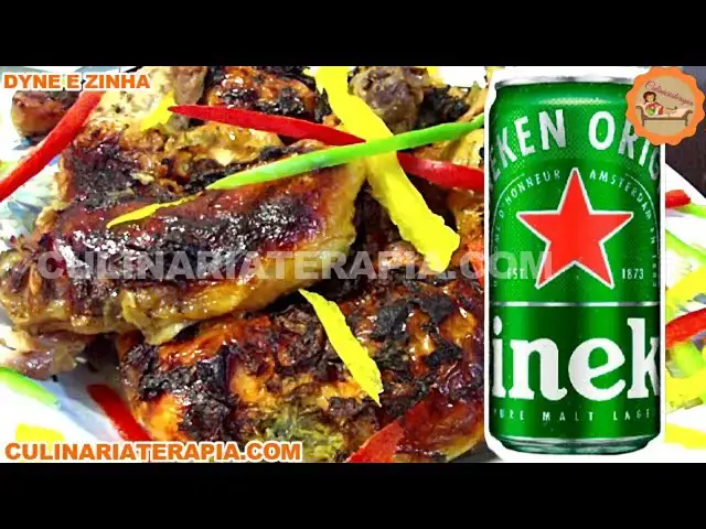 Video thumbnail for Frango Assado na Cerveja Clara no Forno