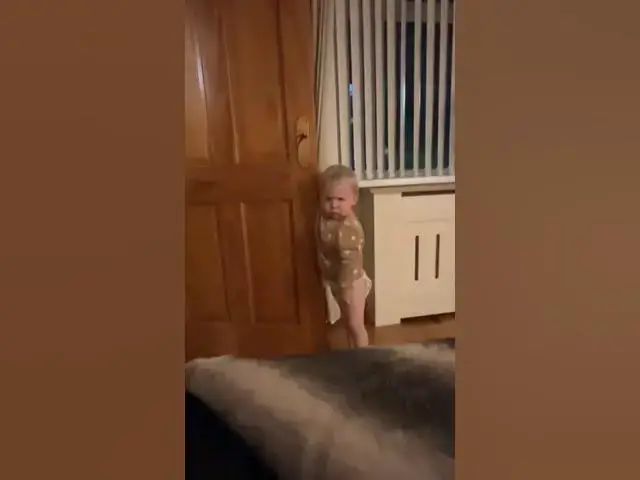 'Video thumbnail for Armagh toddler Danny McManus goes viral with hilarious reaction to uncle's shenanigans'
