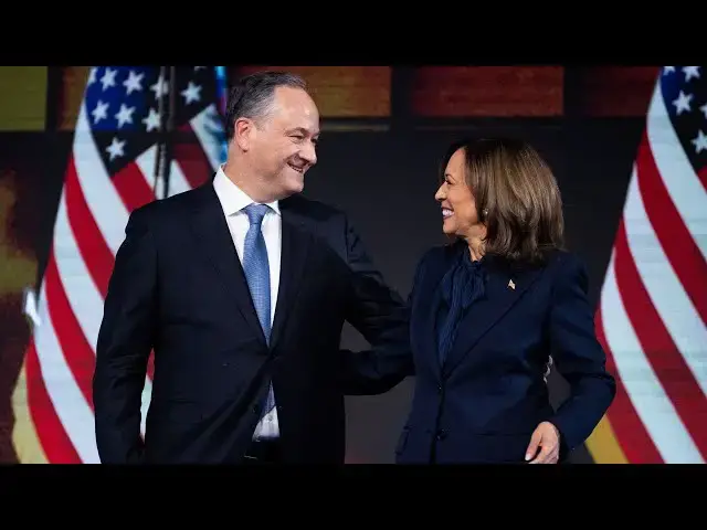 Video thumbnail for Kamala Harris' Husband Reveals Toughest Part About Being Married To Her