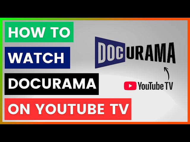 Video thumbnail for How To Watch Docurama On YouTube TV? [in 2026]