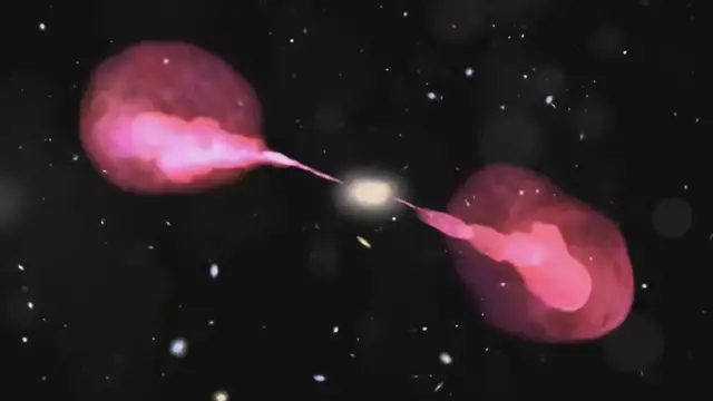 Video thumbnail for Astronomers have discovered the largest radio galaxy ever, 100 times larger than the Milky Way