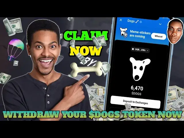 Video thumbnail for $DOGS Airdrop | How to Claim $DOGS Airdrop to Bybit | No Gas Fee