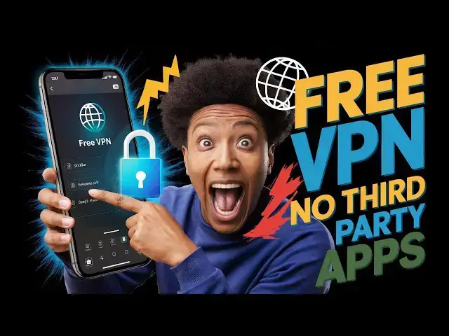 Video thumbnail for How to Setup a Free VPN On Your Phone | No Third Party Apps