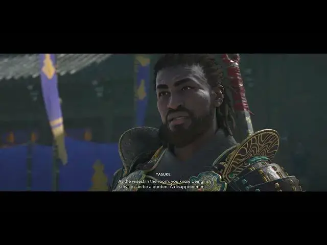 Video thumbnail for Assassin's Creed Shadows - Darkness Falls: Accuse Joken Hokkyo "The Wise" Introduction Cutscene