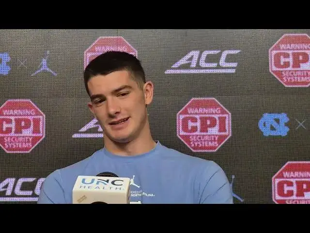 Video thumbnail for #UNC guard Angelo Brizzi press conference