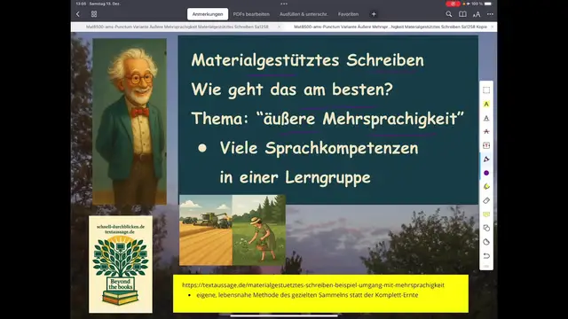 Video thumbnail for So schreibt man "materialgestützt" - Mit Hilfe des Spaltenmodells