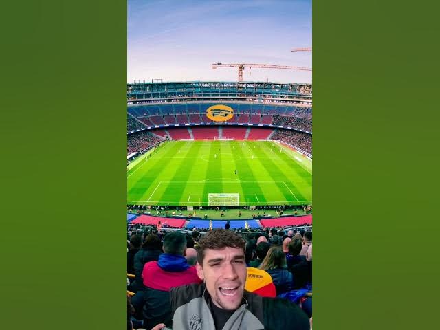 Video thumbnail for Opiniones? Ig: pausegarrra #futbol #cullera #fcbarcelona #campnou