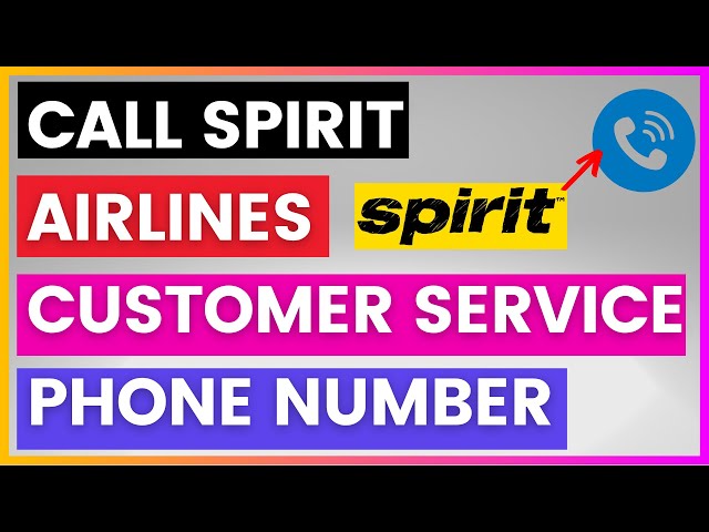 Video thumbnail for How To Find and Call Spirit Airlines Customer Service Phone number [in 2025]