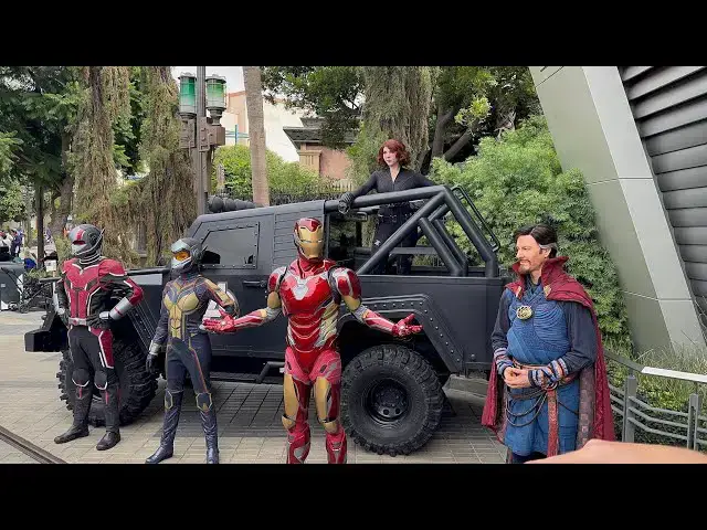 'Video thumbnail for New Avengers Assemble Moment at Avengers Campus at Disney California Adventure 4K'