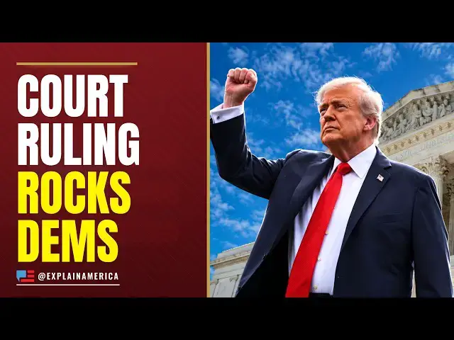 Video thumbnail for Supreme Court BOMBSHELL - Trump WINS Again As Democrats Rage