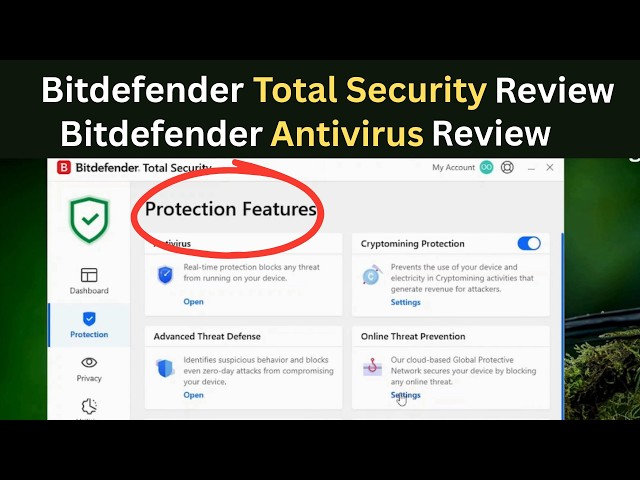 Video thumbnail for Bitdefender Total Security Review \| How to Get Bitdefender Total Security for Free \| Best Antivirus