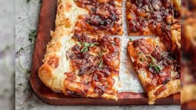 Video thumbnail for Caramelized Onion Tart- Recipe