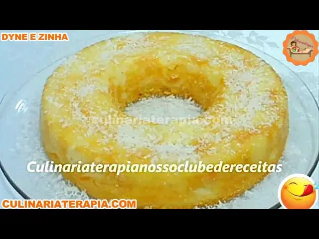 'Video thumbnail for Bolo Delícia de Leite Condensado com Coco Sem Massa - Culinária Terapia por Dyne e Zinha'