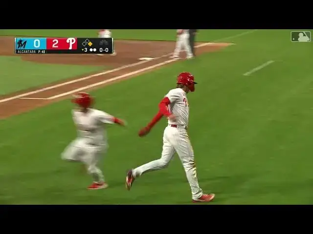 'Video thumbnail for Trea Turner KNOCKS a RBI Single! | Philadelphia Phillies | 4/10/2023'