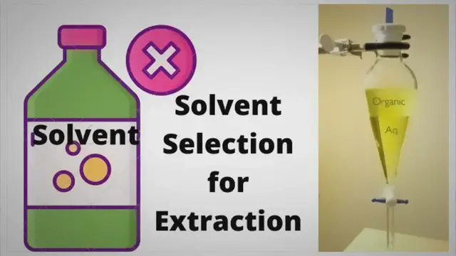 Video thumbnail for Solvent Selection for Extraction and Distribution coefficient