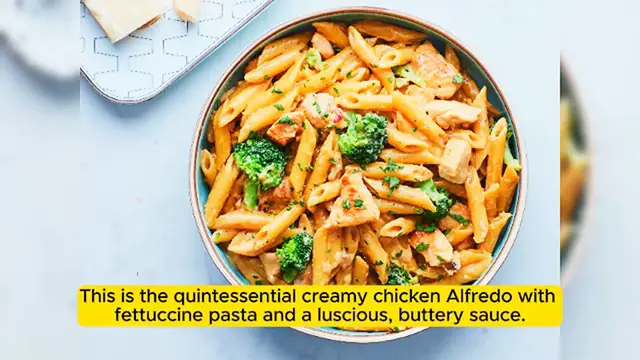 Video thumbnail for Simple One-Skillet Chicken Alfredo Pasta