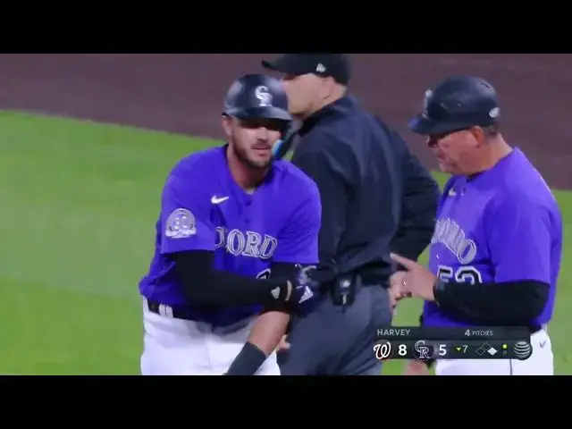 'Video thumbnail for Kris Bryant BELTS a RBI Single, Scoring Ezequiel Tovar! | Colorado Rockies | 4/7/2023'